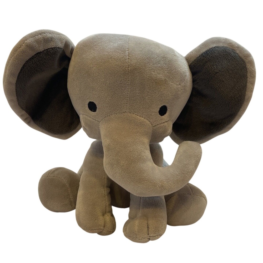 Bedtime Originals Elephant Plush Stuffed Animal‎ Gray Nursery Decor Toy